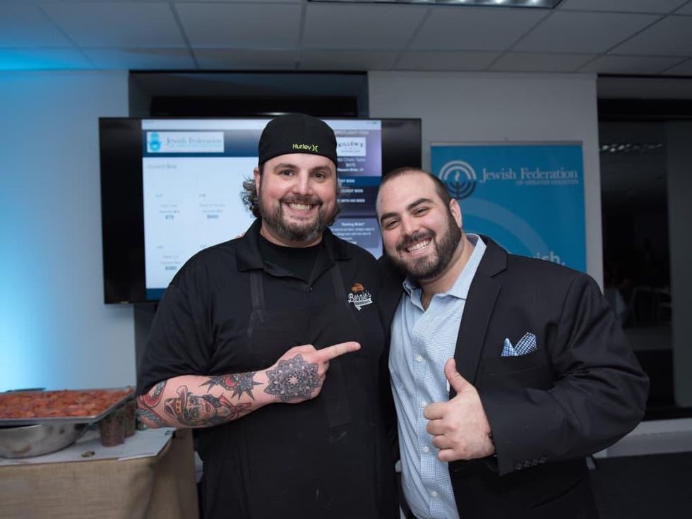 Justin Turner and Shawn Golan