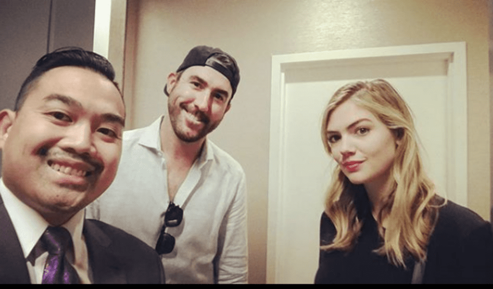 Justin Verlander and Kate Upton shopping at Saks Fifth Avenue