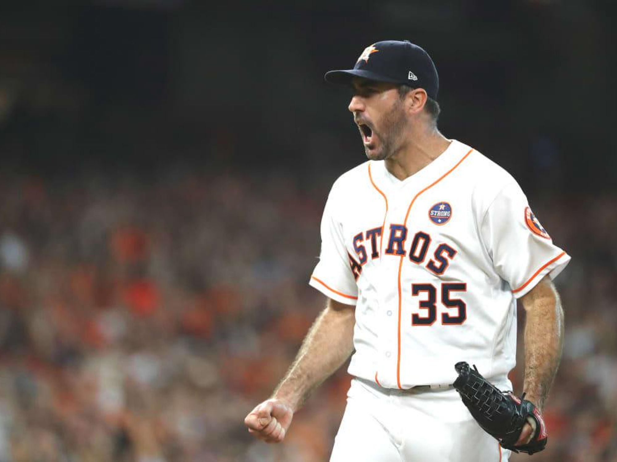 Astros ace Justin Verlander posts sweetest daddy/baby photo, and we are  here for it