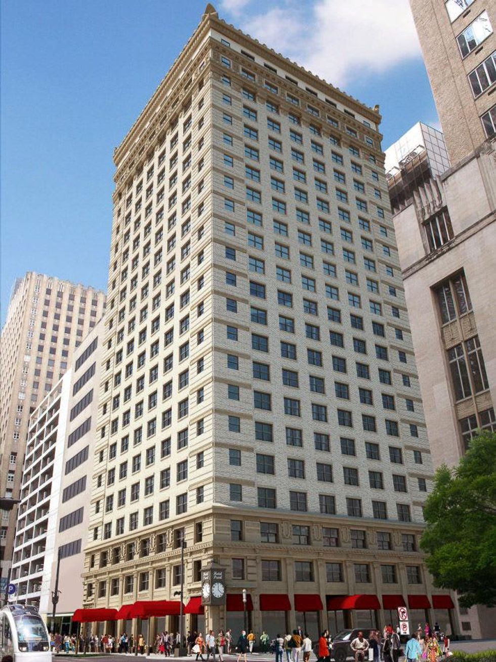 JW Marriott downtown Houston May 2013 rendering