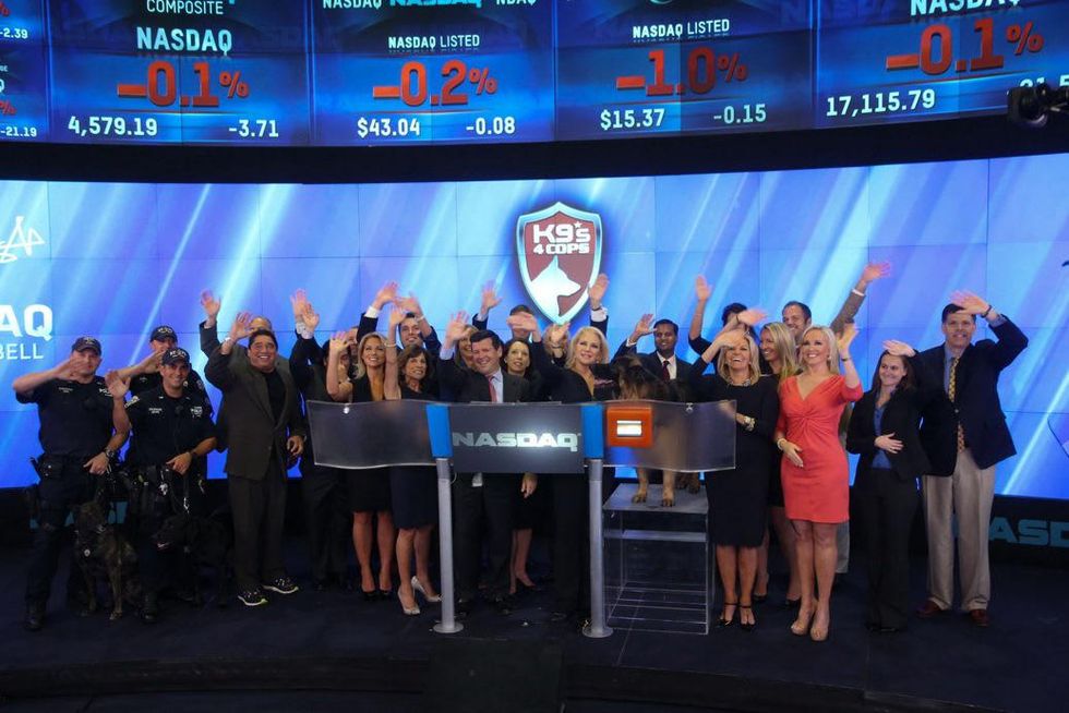 K94Cops board members at NASDAQ