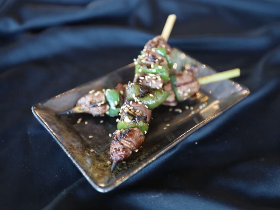 Kanau Sushi beef yakitori