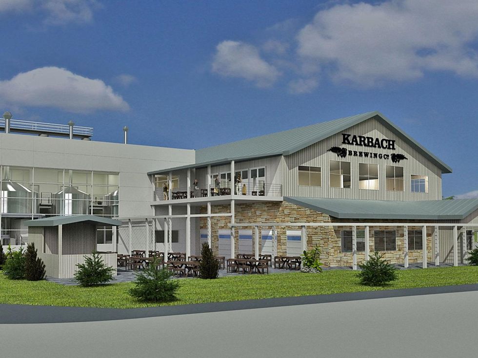 Karbach Brewing Co. rendering for new tap house December 2013