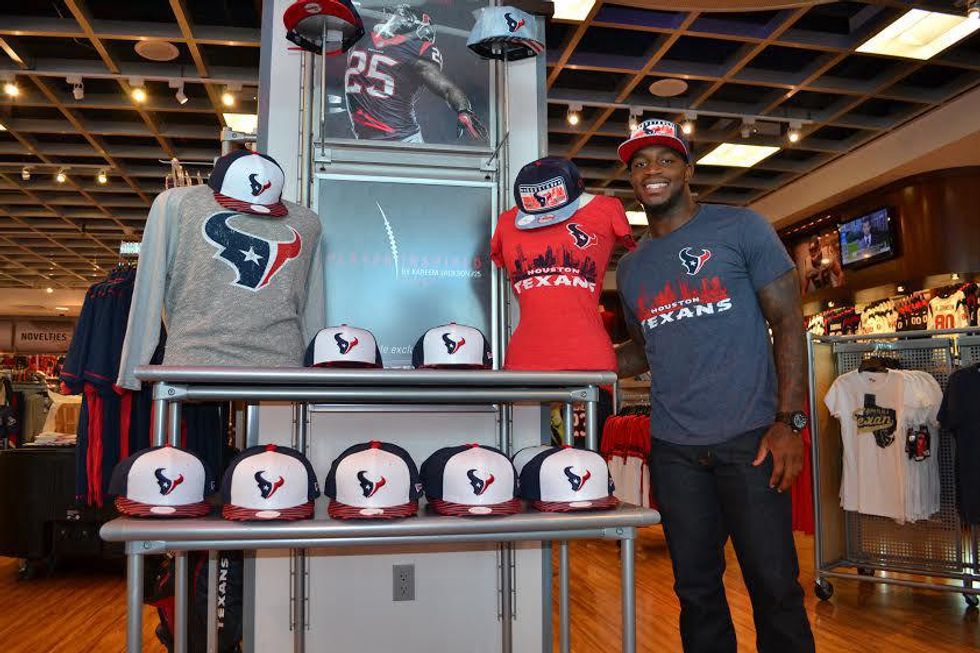 Kareem Jackson, Houston Texans, Fly Guy Clothing Line