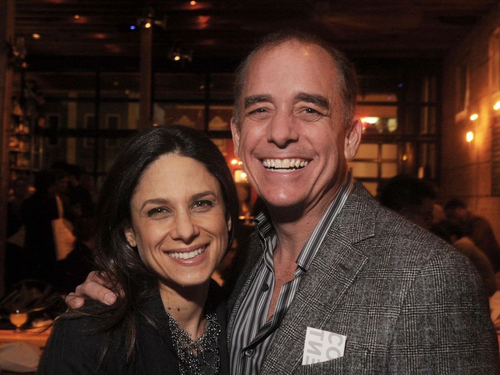 Karen Farber and Jim Peterson at the CounterCurrent Kick-Off March 2014