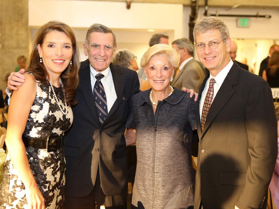 Karen Finger, from left, Jerry and Nanette Finger and Jonathan Finger at the Alley Theatre CenterStage Dinner