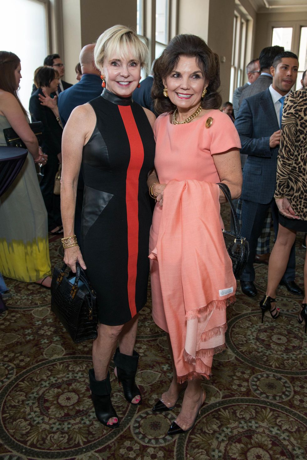 Karen Mayell, left, and Linda Mcreynolds at the Legacy Luncheon September 2014