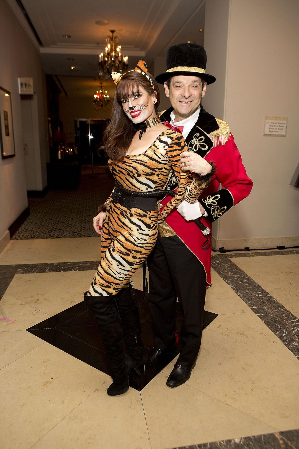 Karina and Carlos Barbieri at The Bash A Halloween Happening October 2014