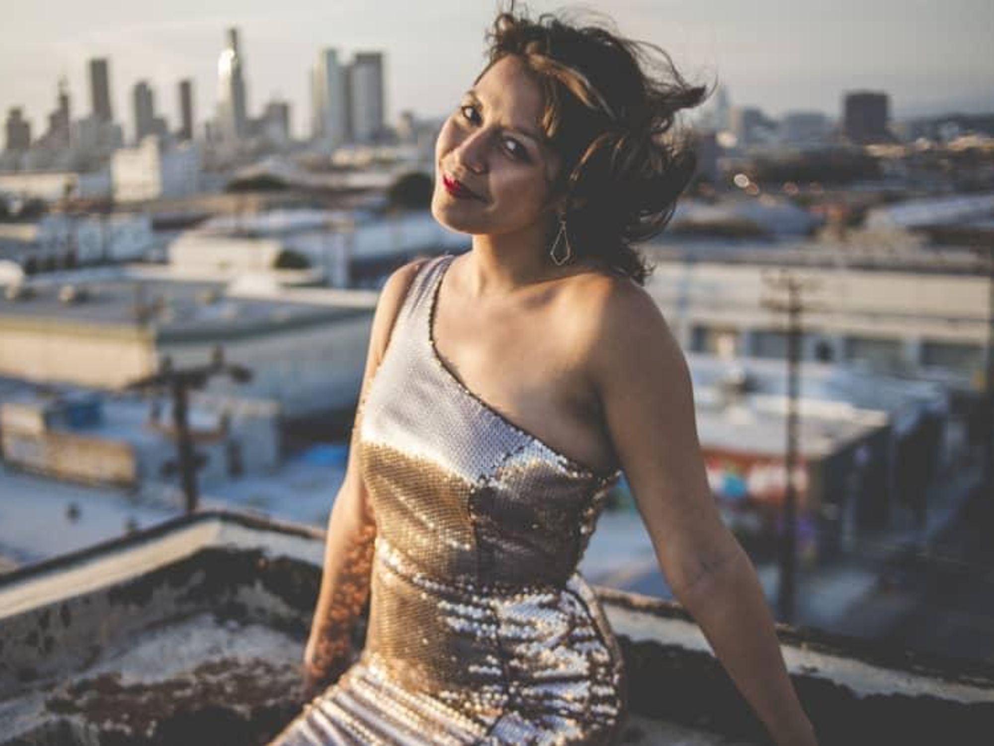 Karina Nistal rooftop