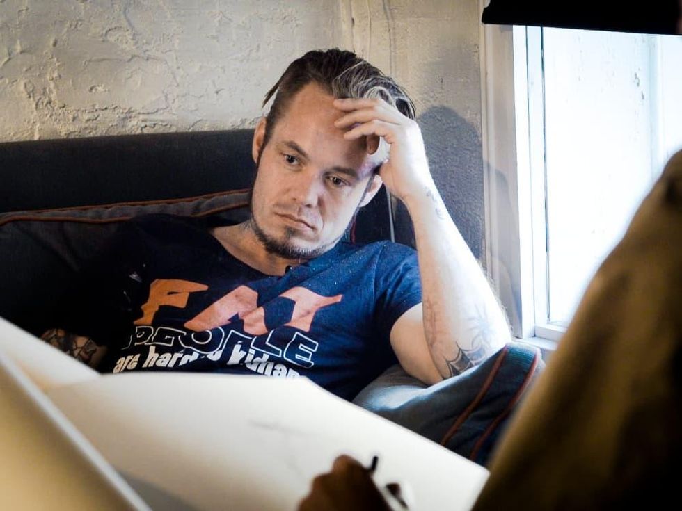 Karl-Bertil Nordland in The Painter and the Thief