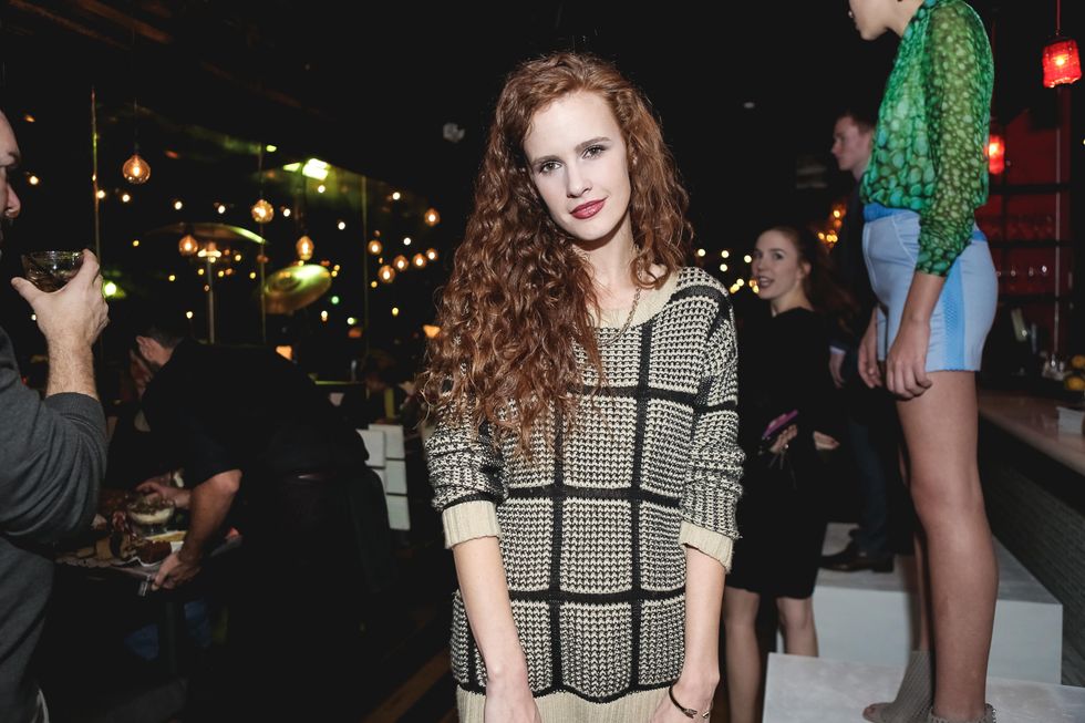 Kasey Cosgrove at the Page Parkes & Ruggles Black Holiday Soiree December 2014.