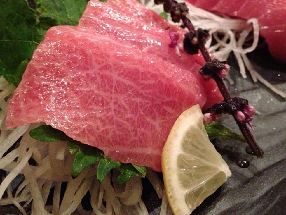 Kata Robata Sushi + Grill tuna O-toro