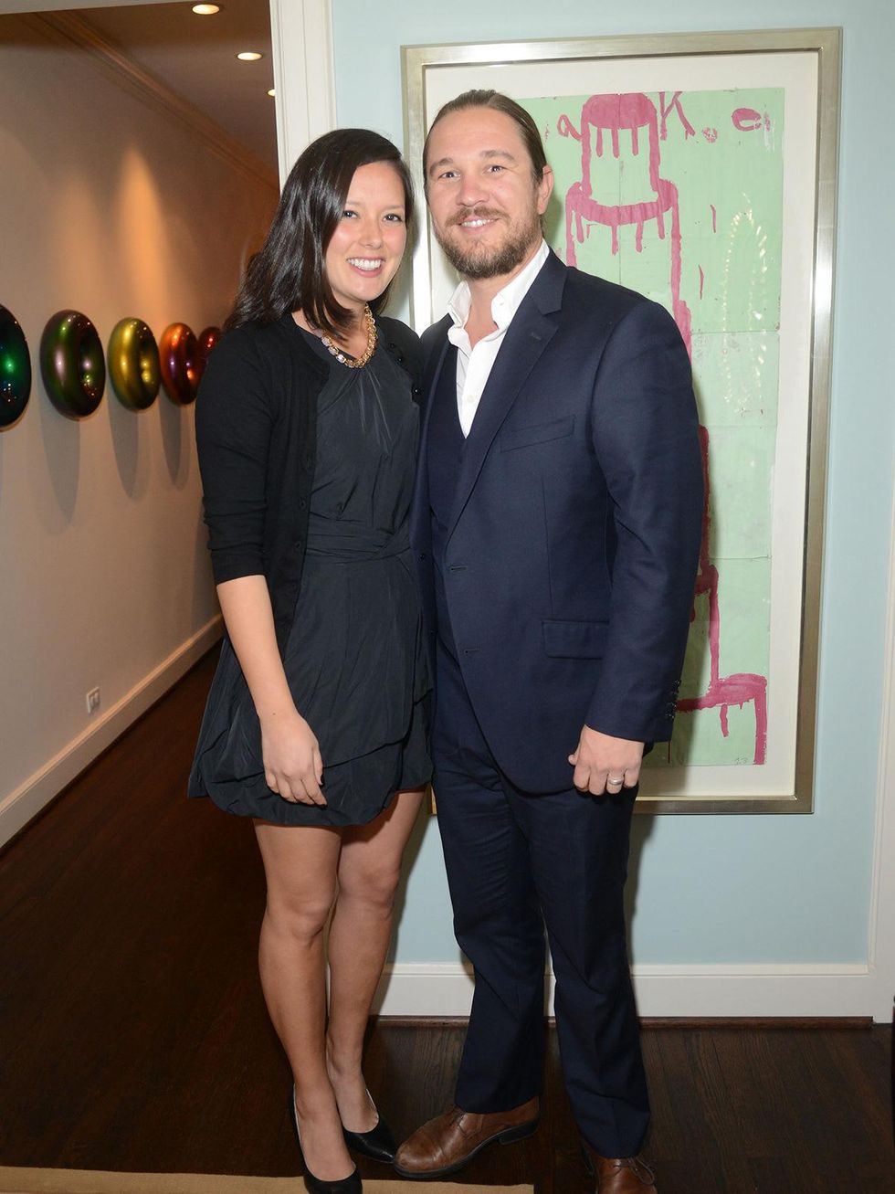 Kate and Baron Doke at the JDRF gala kick-off party January 2014