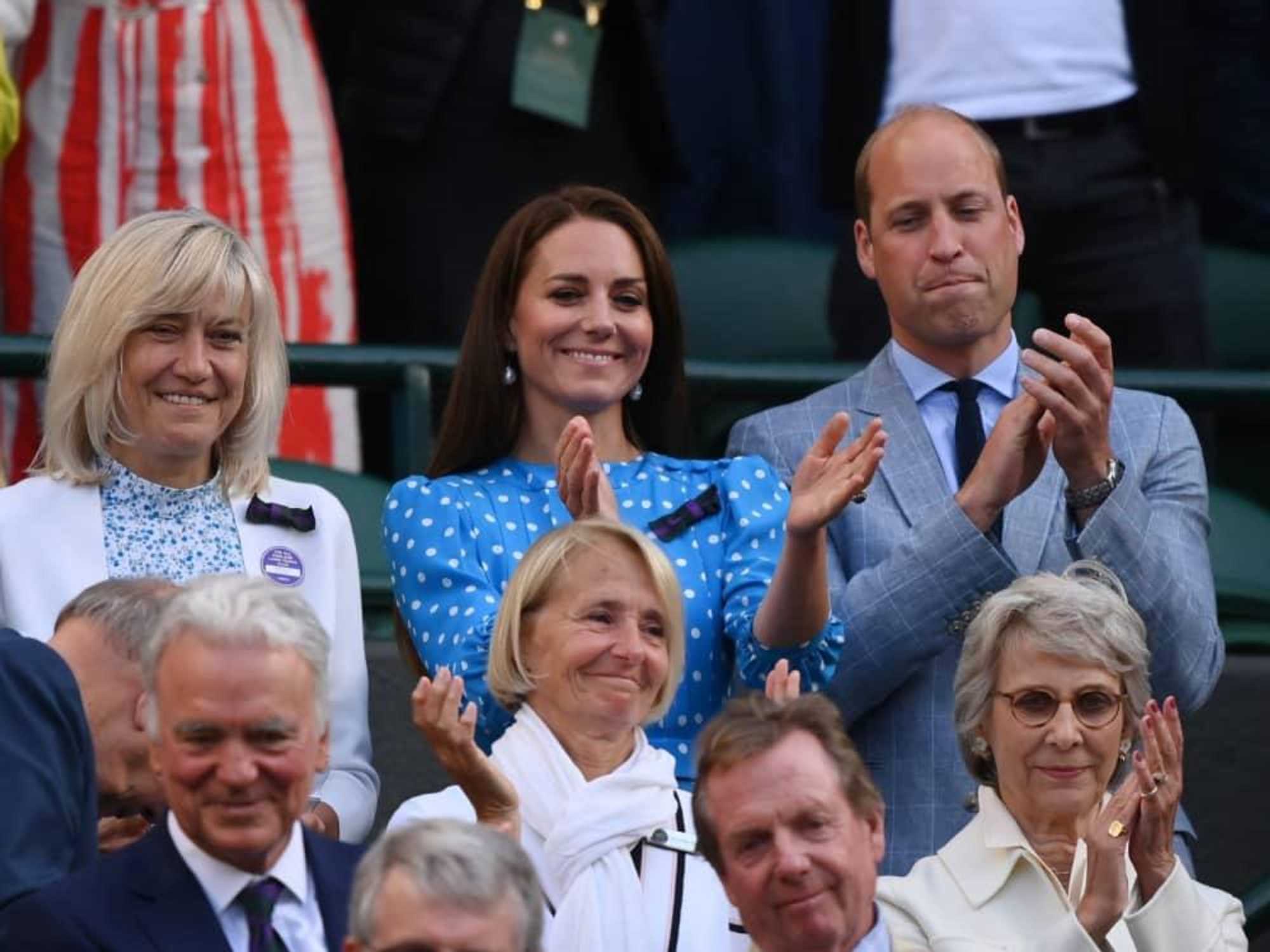 Kate Middleton, Prince William, Duke Duchess Cambridge, royals Wimbledon