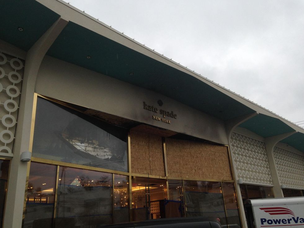 Kate Spade fire close