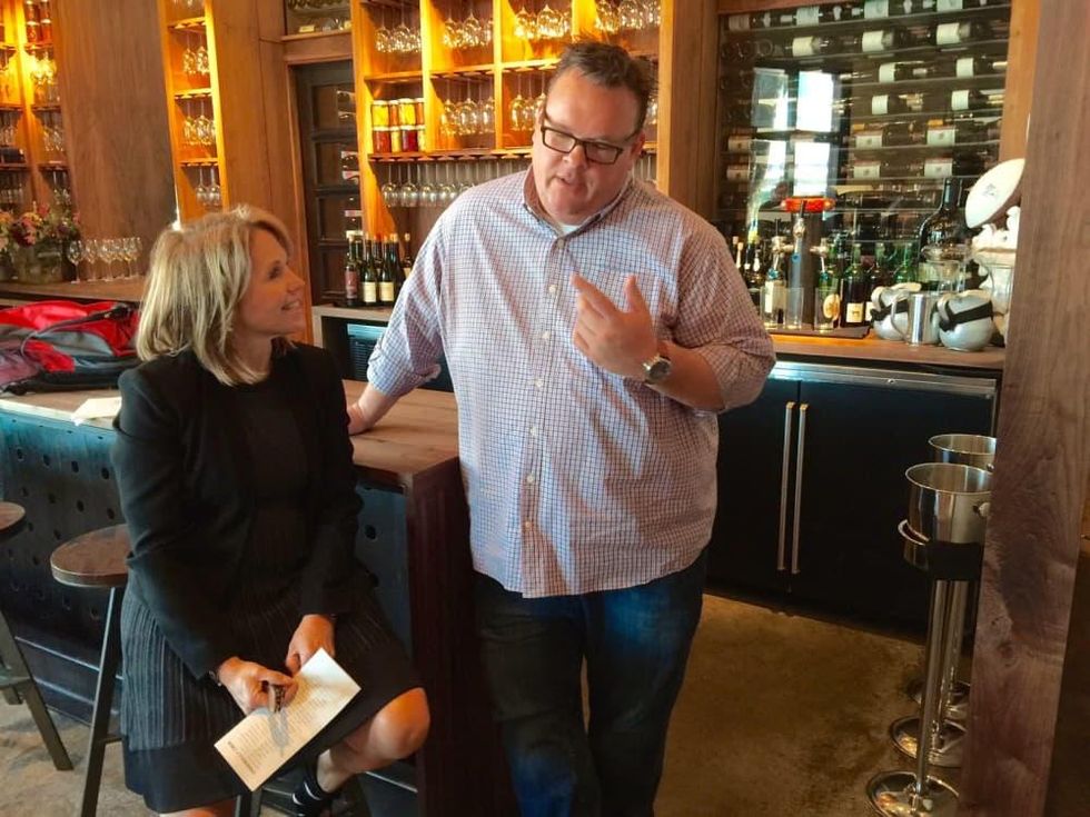 Katie Couric, Chris Shepherd at Underbelly, Feb. 2016