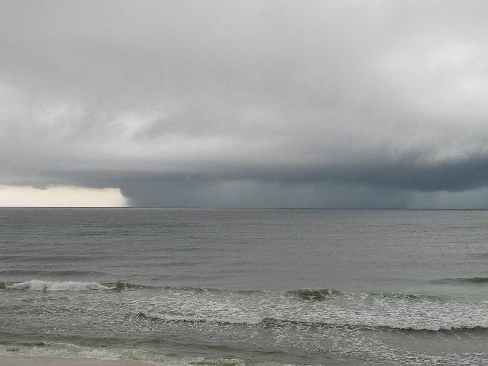 Katie Labor Day Weekend at Seaside September 2013 More storm