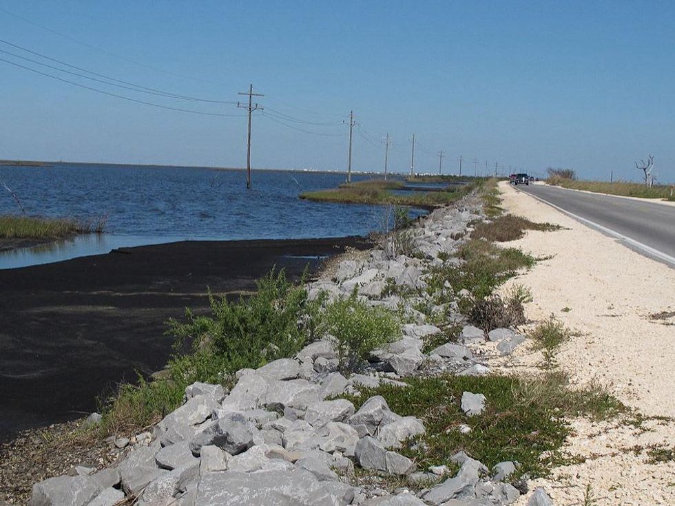 Katie Louisiana Revisited part 6 May 2013 LA-1 to Grand Isle