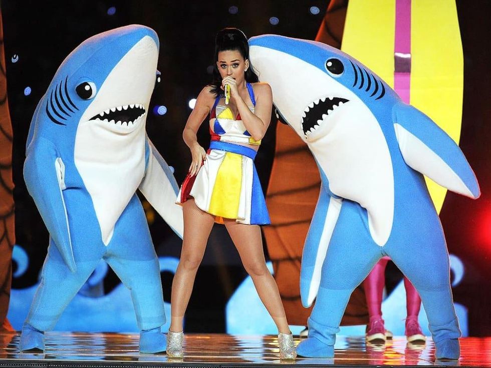Katy Perry Left Shark Superbowl