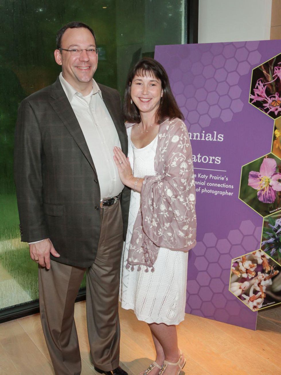 Katy Prairie Conservancy Gala 2015 Co-chairs Chris and Debbie Patton