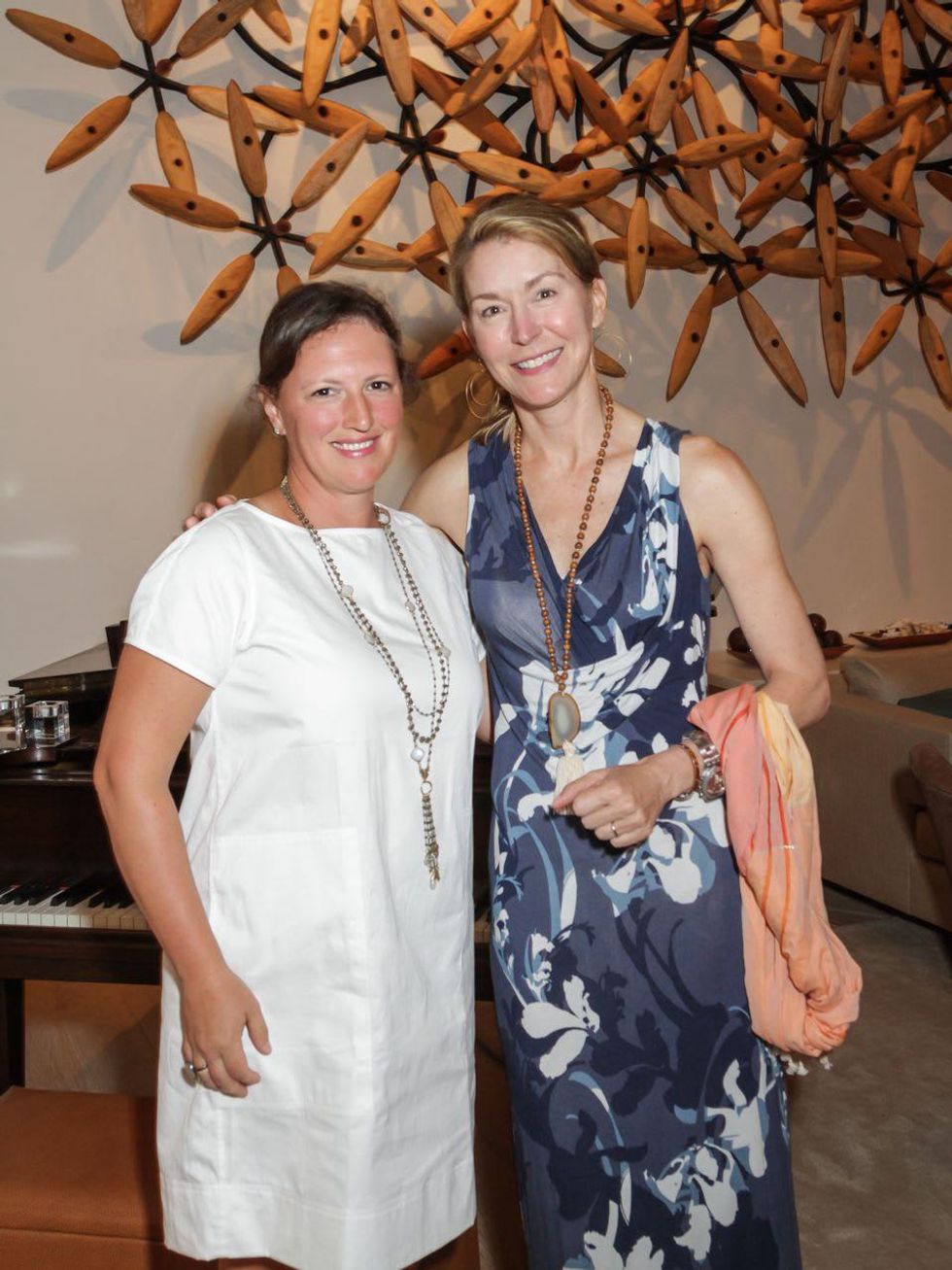 Katy Prairie Conservancy Gala 2015 Laura Kelsey and Janet Cravens