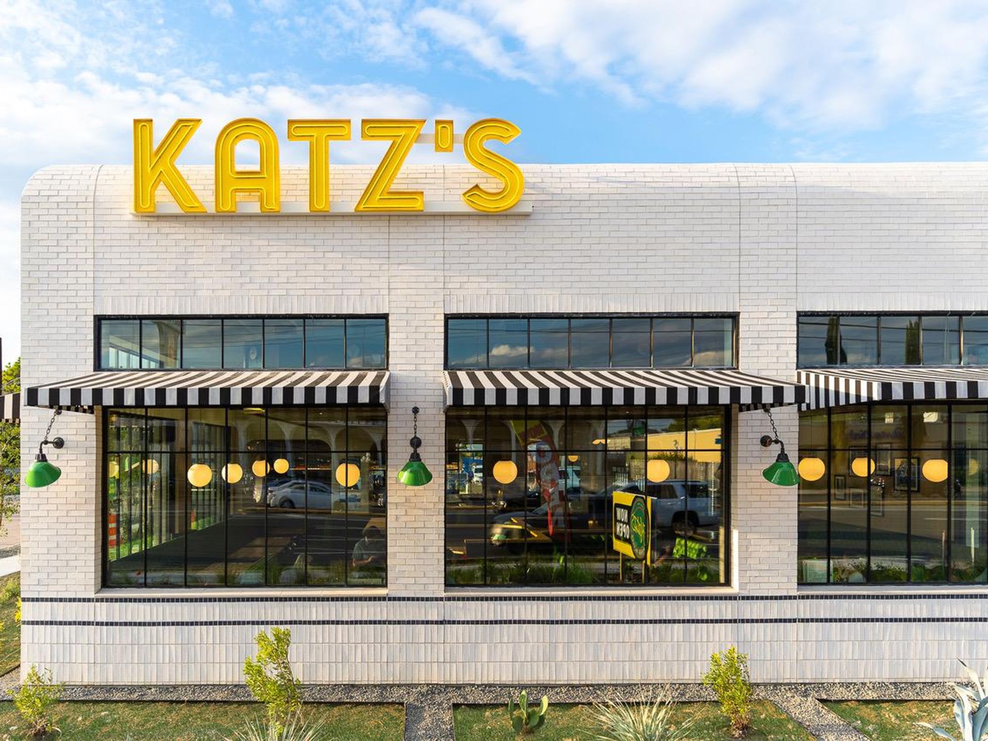 Katz's restaurant Galleria location exterior