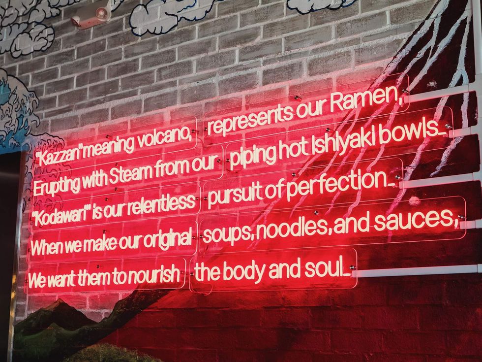 Kazzan Ramen interior