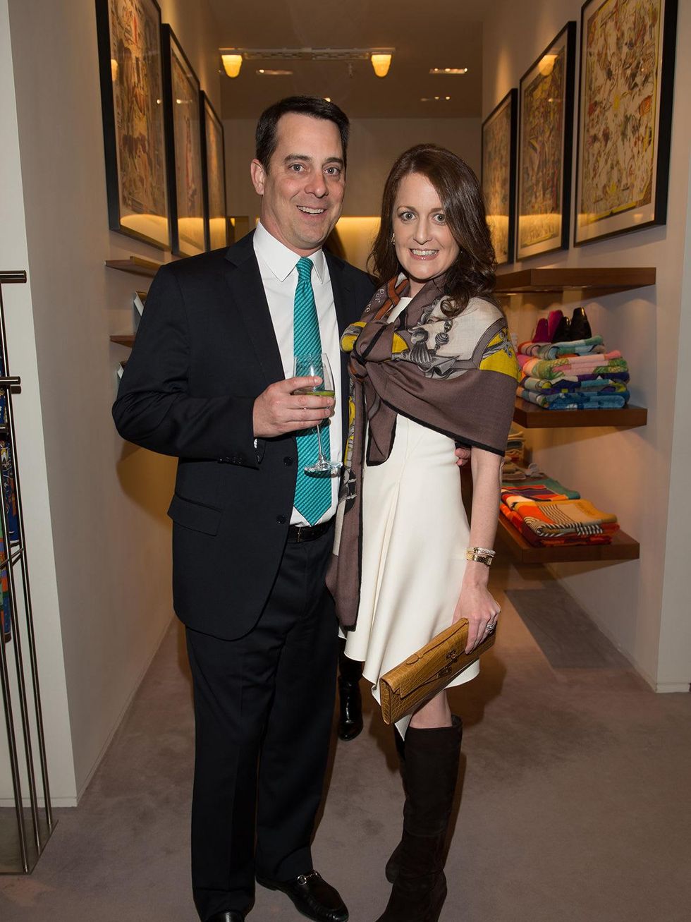 Kelley and Donnie Young at Kermit Oliver at Herm\u00e8s February 2014