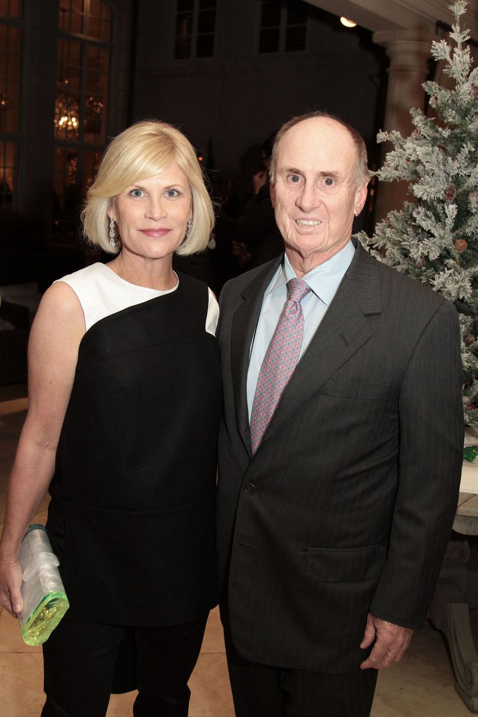 Kelli Blanton and Eddy Scurlock Blanton Sr. at the 9th Annual Santa's Elves Event December 2014