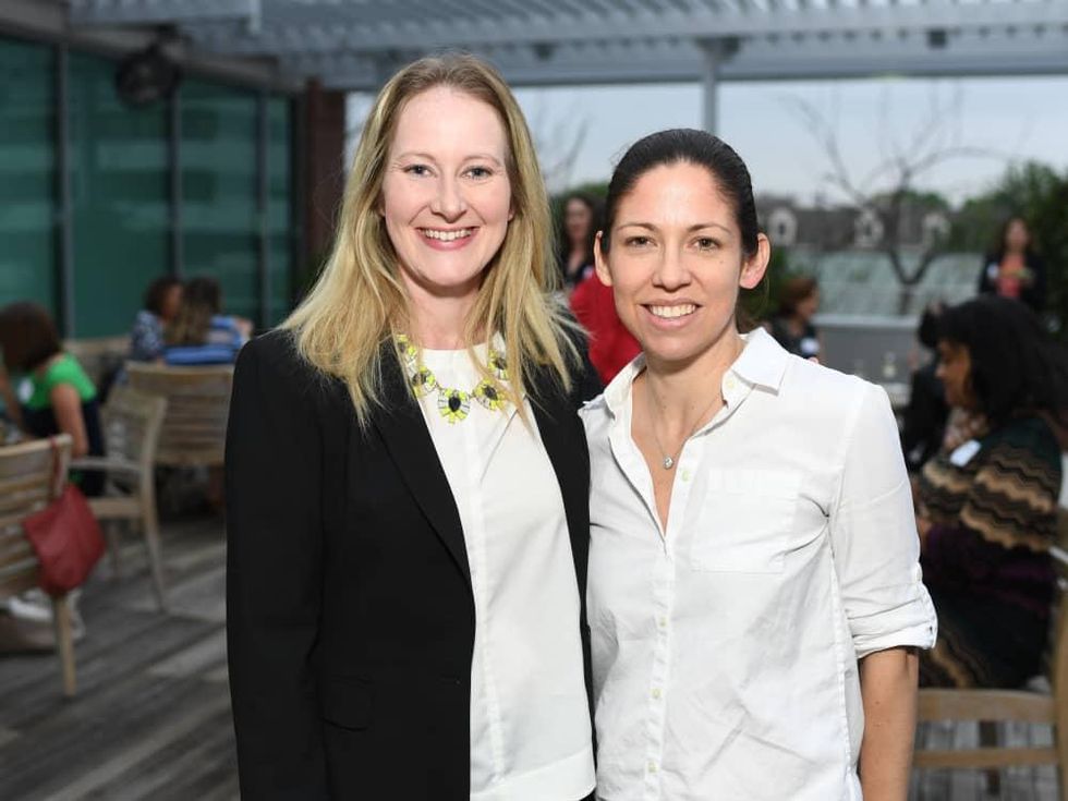 Kelly Green, Dr Lauren Brownfield at Dress for Success Models of Success