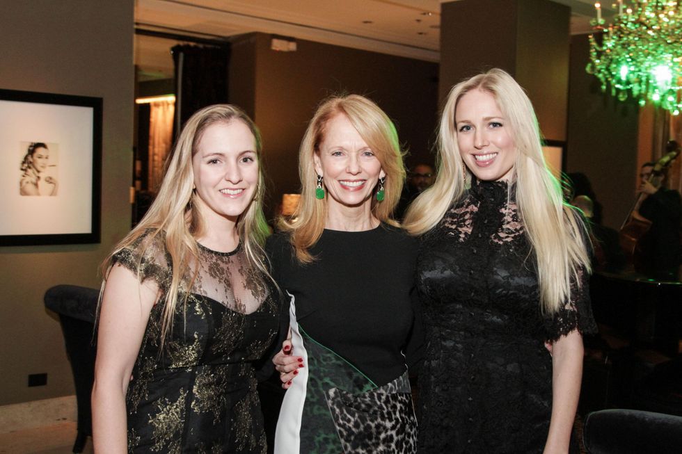 Kelly Krohn, from left, Susan Krohn and Lori Krohn at the Knowledge Arts Foundation dinner November 2013
