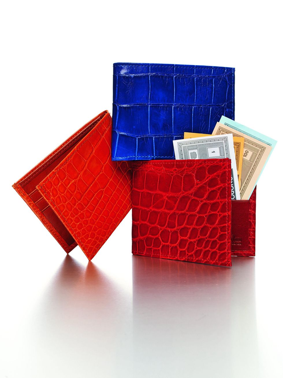 ken downing collection, alligator wallet, neiman marcus