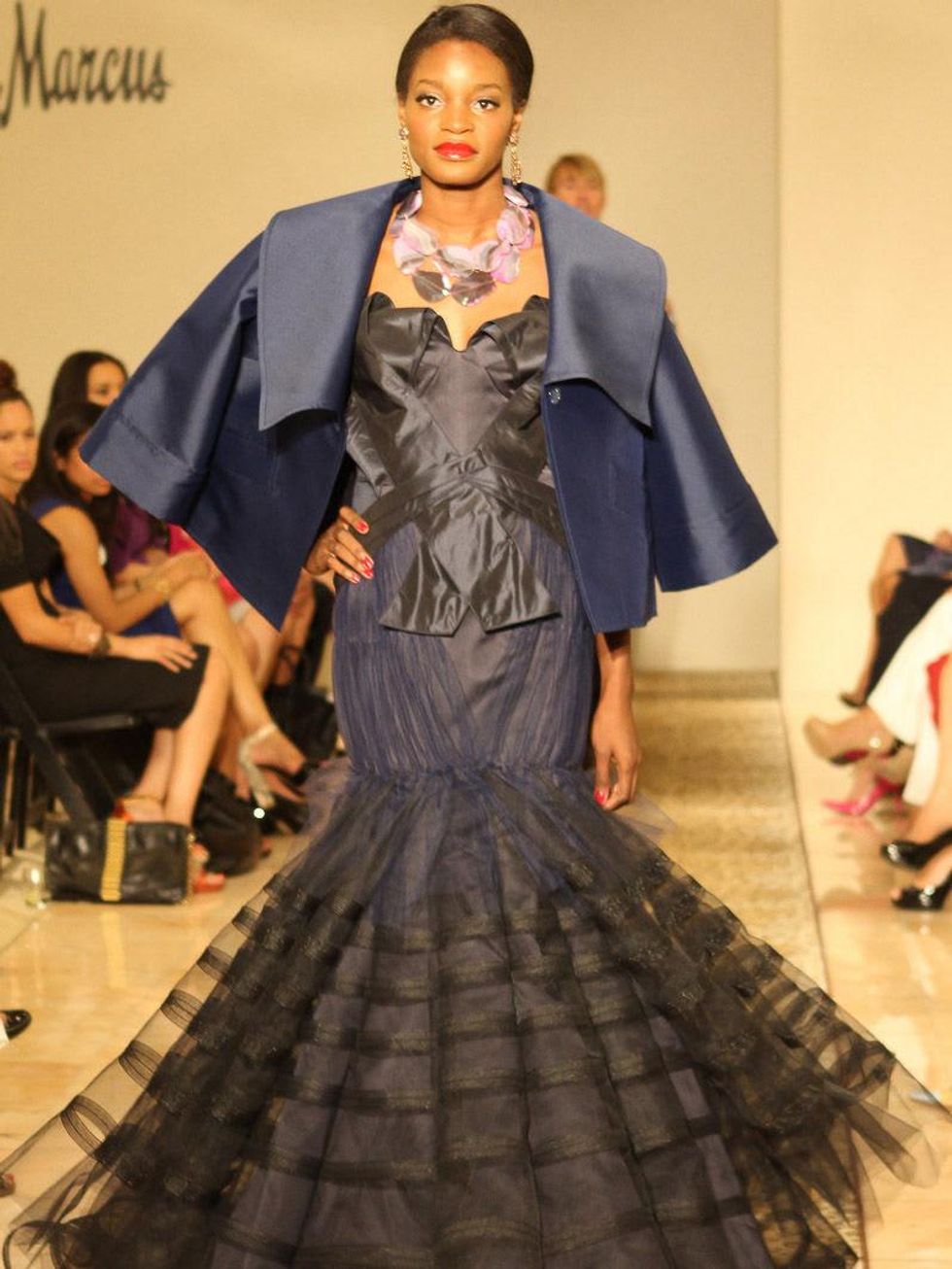 Ken Downing Picks, June 2012, black and blue tulle ball gown