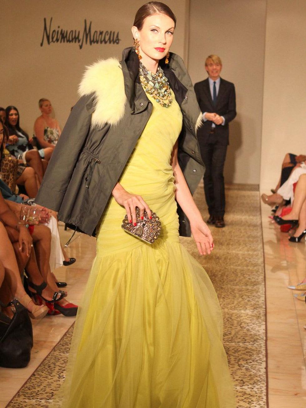 Ken Downing Picks, June 2012, yellow evening gown