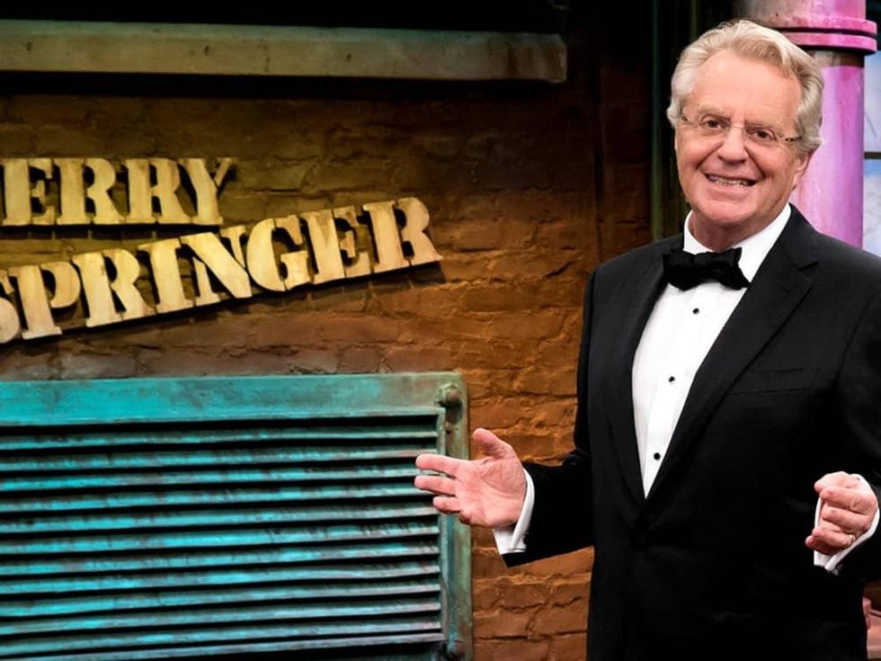 Ken Hoffman Jerry Springer farewell tuxedo