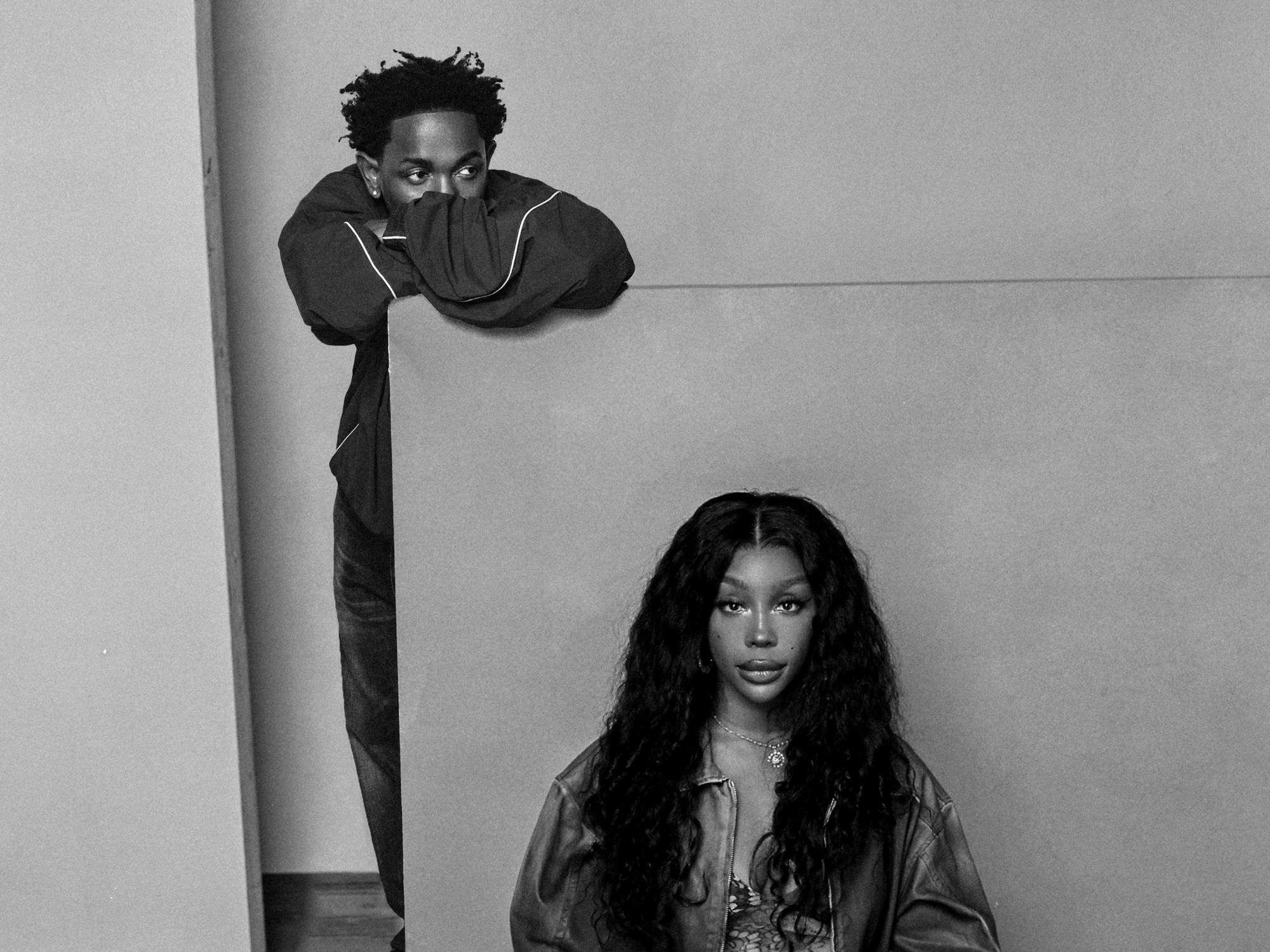 Kendrick Lamar and SZA