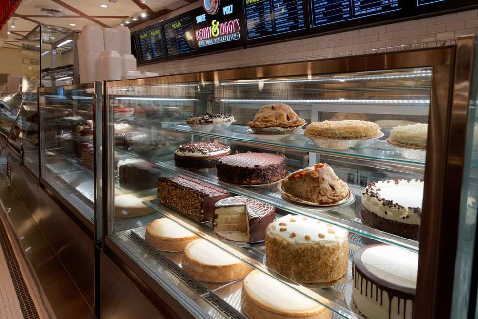 Kenny & Ziggy's dessert case