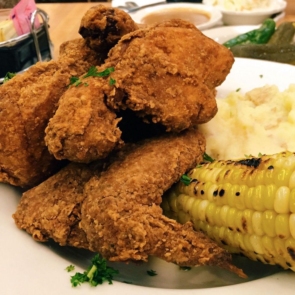 Kenny & Ziggy's fried chicken