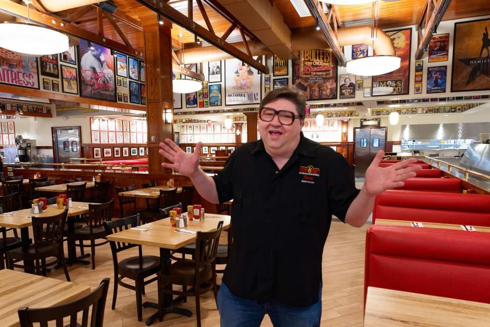 Kenny & Ziggy's Ziggy Gruber portrait headshot