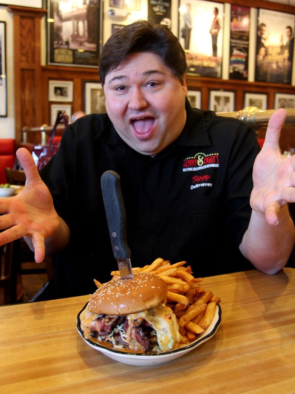 Kenny & Ziggy\u2019s, hamburger, burger, Kenny, Zigalicious, January 2013