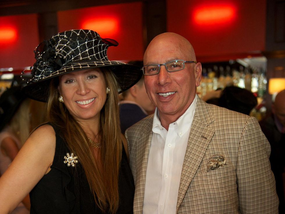 Kentucky Derby party at Mo's May 2013 Claudia Ximenez, Dr. Franklin Rose