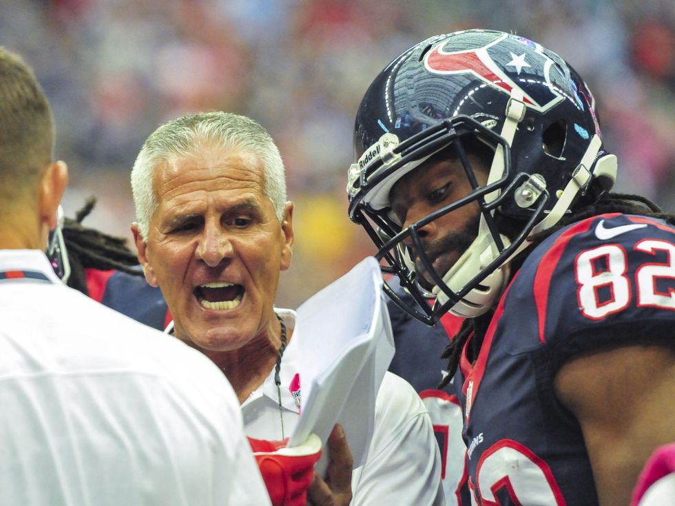 Keshawn Martin Texans yelled at