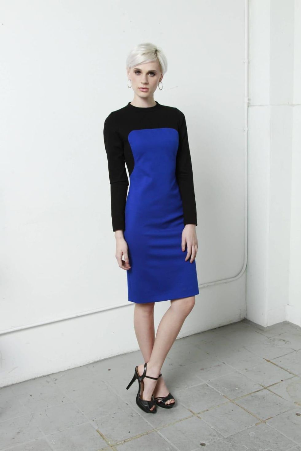 Kevan Hall bib dress