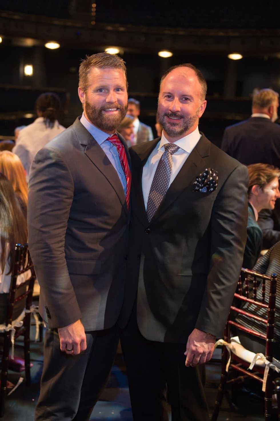 Kevin Black, Tony Bradfield at Houston Ballet Opening Night Dinner
