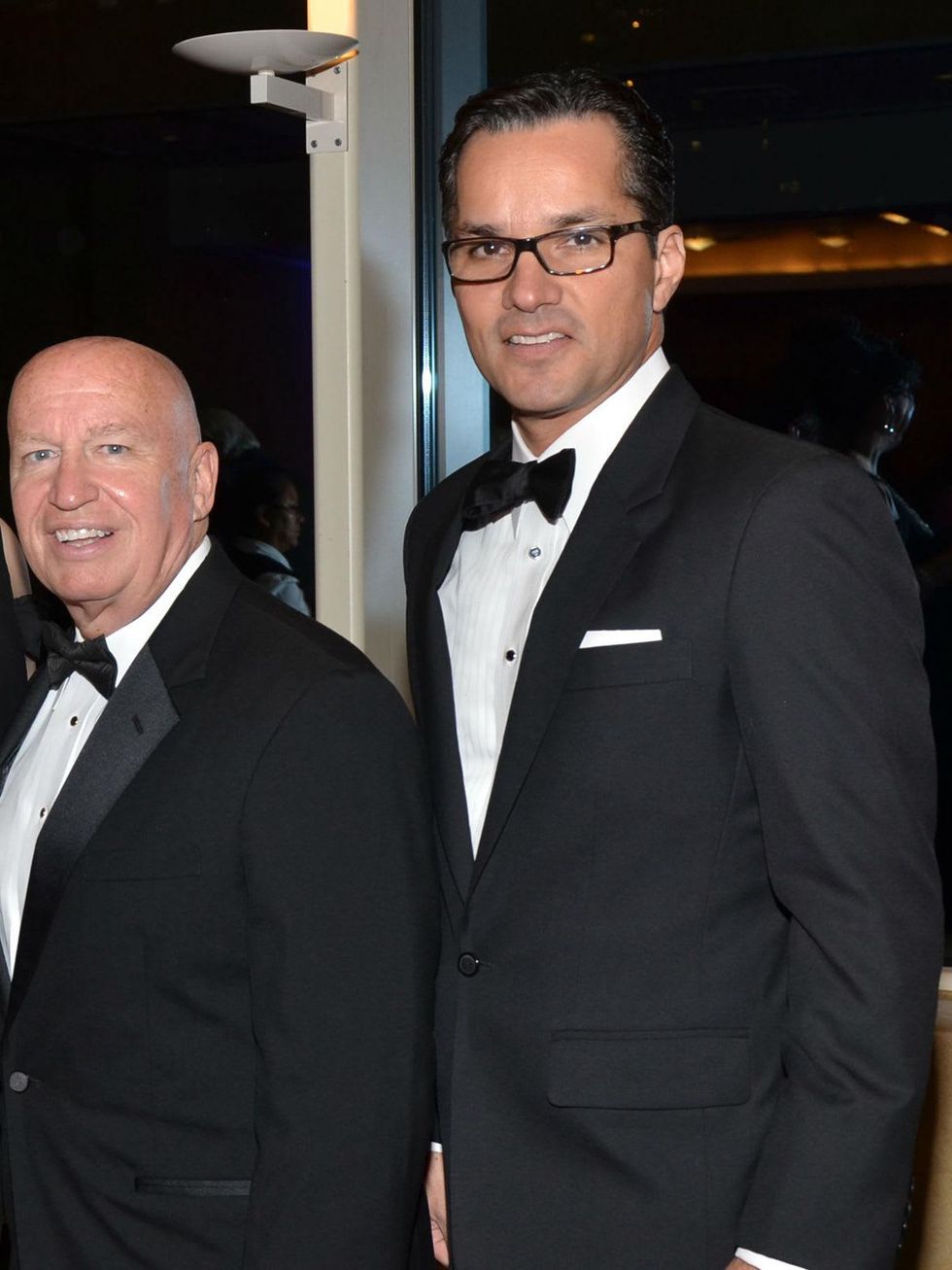 Kevin Brady, left, and Jay Guerrero at the Hispanic Chamber of Commerce Gala November 2014