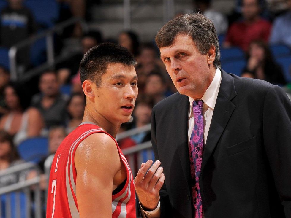Kevin McHale, Jeremy Lin, Rockets, basketball, November 2012