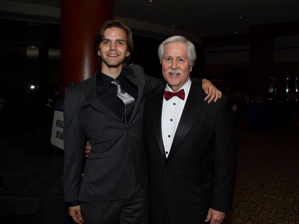 Kevin Wrice, left, and Bruce Vincent at the Big Brothers Big Sisters Gala September 2014