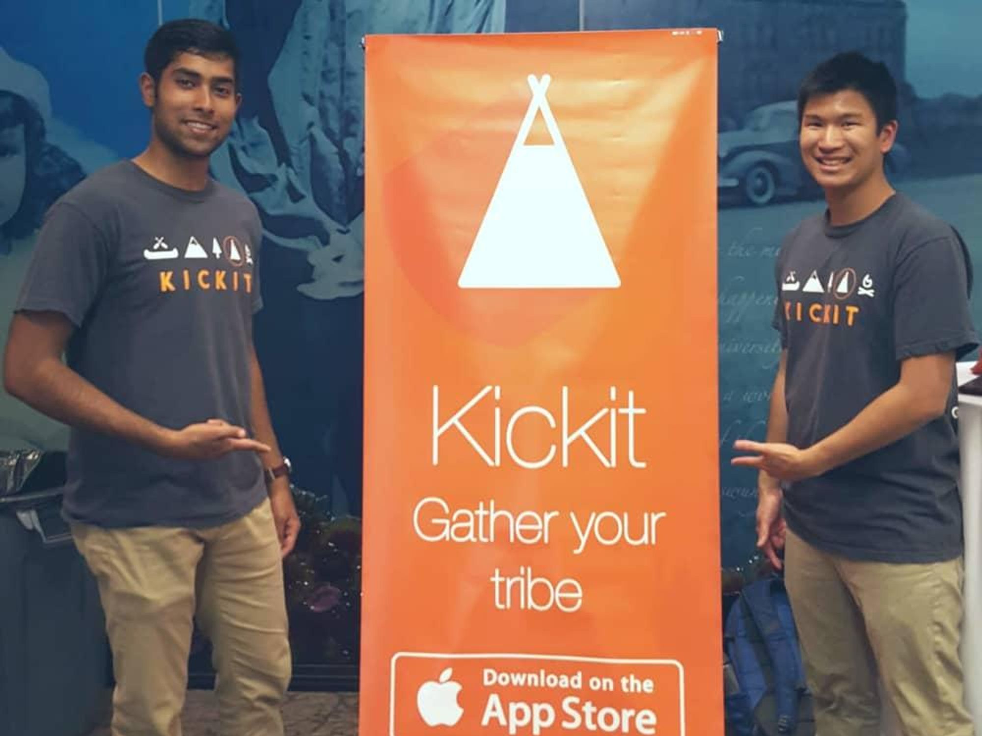 Kickit Inventors Eric Ngo and Ashar Malik