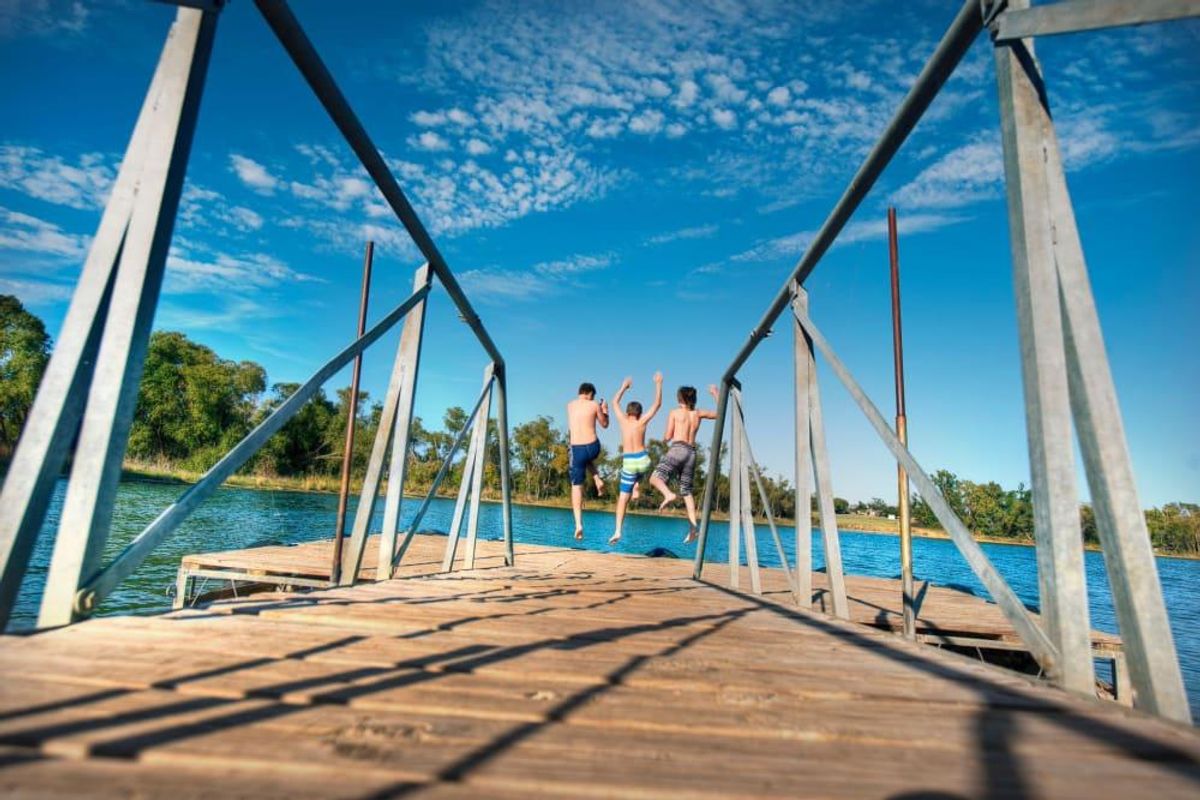 Joe Pool Lake is fun for the whole family. CultureMap Houston