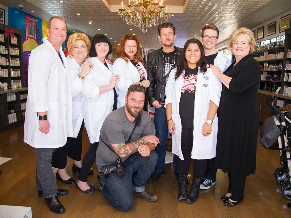 Kiehl's Texas Run at Highland Village October 2013 Kiehl's staff